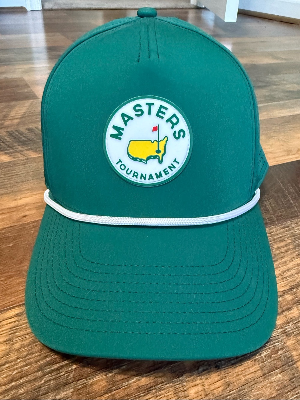 Masters Green Baseball Cap with Yellow Logo by Masters - Like NEW